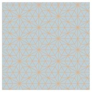 Lunch Napkin - Geo Snowflakes ARCTIC