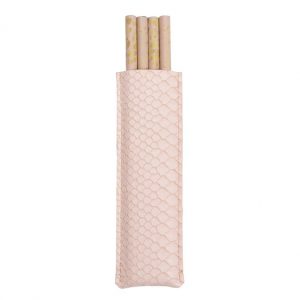 Writing Instrument - Luxury 4 Lead Pencil Set with Case PINK