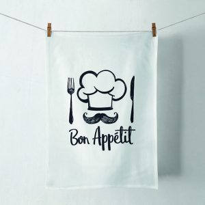 Kitchen Towel - Chef White