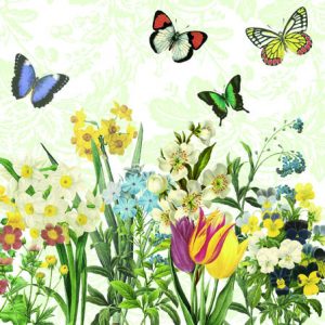 Cocktail Napkin - Spring Bloomers