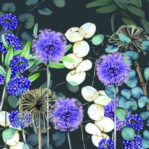 Lunch Napkin - Lunaria Grey