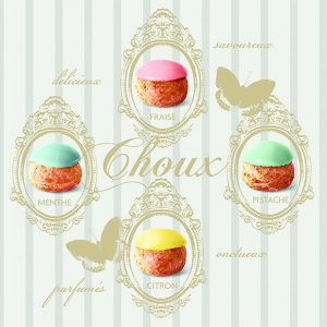 Lunch Napkin - Cream Puffs
