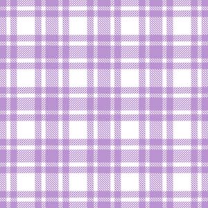 Lunch Napkin - Checkered Pattern Pale Rose