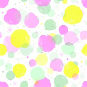 Cocktail Napkin - Splash Dots Pastel
