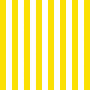 Lunch Napkin - Stripes Yellow