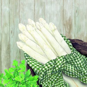Lunch Napkin - Fresh Asparagus