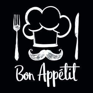 Lunch Napkin - Chef Black
