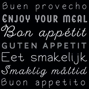 Lunch Napkin - Enjoy Your Meal