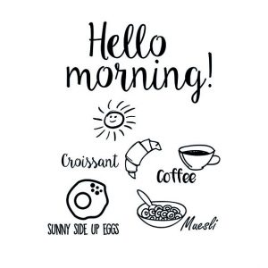 Lunch Napkin - Hello Morning