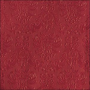 Lunch Napkin - Elegance dark red