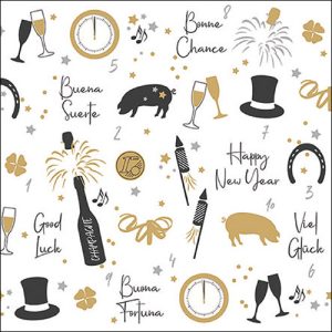 Lunch Napkin - Luck elements