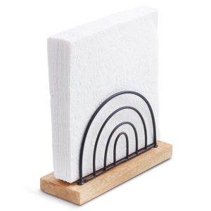 Napkin Holder STANDING � Bow BLACK