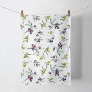 Kitchen Towel - Delicious Olives