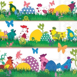 Lunch Napkin - Funny Chicks