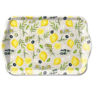 TRAY - Olives And Lemon (13 x 21cm)