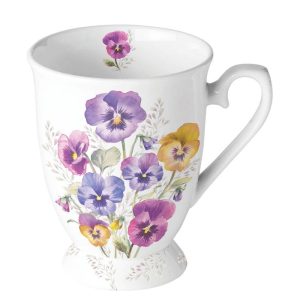 MUG - Pansies (250 mL)