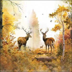 Lunch Napkin - Autumn Forest