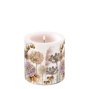 Candle SMALL - Dried Flowers