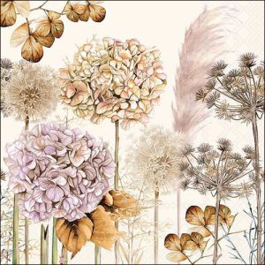 Lunch Napkin - Dried Flowers