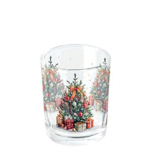 Candle Holder (Tea Light) - Tea Light Holder Decorated Christmas Tree