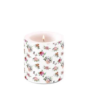 Candle SMALL - Charlotte WHITE