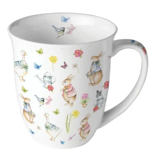 MUG (Fine Bone China) - Easter Garden (400 m