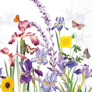 Lunch Napkin - Iris Garden