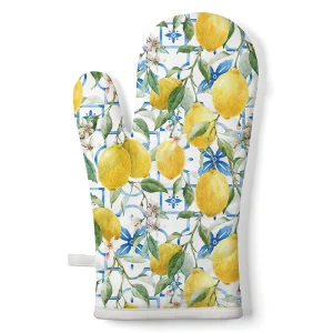 Oven Mitt - Oven Mitt Mediterranean Lemons