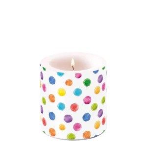 Candle SMALL - Polka Dots