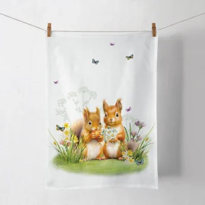 Kitchen Towel - Little Squirrels