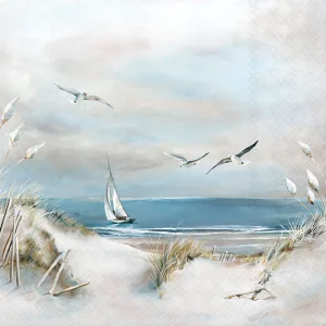 Lunch Napkin - Sailing At Sea