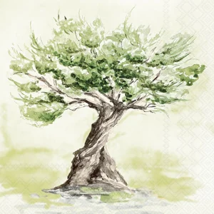 Lunch Napkin - Olive Tree
