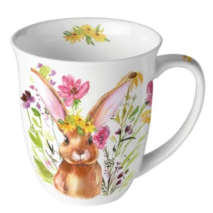 MUG (Fine Bone China) - Girl Bunny (400 m
