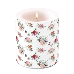 Candle MEDIUM - Charlotte WHITE