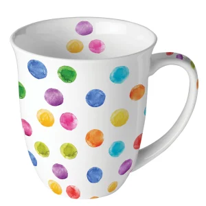 MUG (Fine Bone China) - Polka Dots (400 m