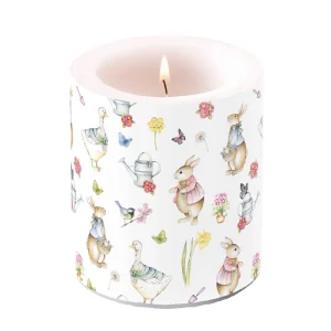 Candle MEDIUM - Easter Garden