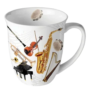 MUG (Fine Bone China) - Music Instruments (400 m