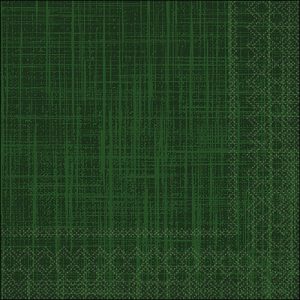 Lunch Napkin - Scratch Dark GREEN