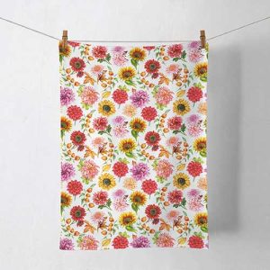 Kitchen Towel - Autumn Blooming