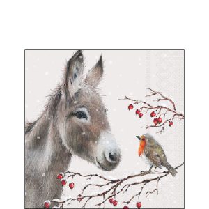 Cocktail Napkin - Donkey And Robin