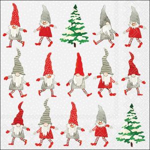 Lunch Napkin - Dancing Gnomes