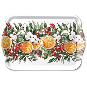 TRAY - Winter Oranges (13 x 21cm)