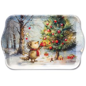 TRAY - Present For Hedgehog (13 x 21cm)