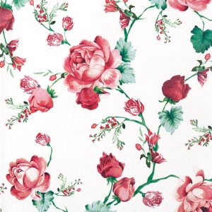Lunch Napkin - Cottage Roses