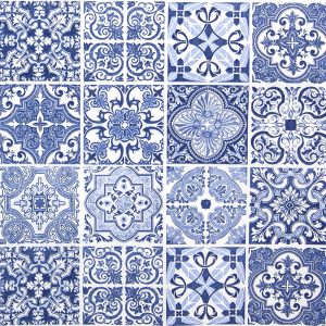 Lunch Napkin - Tiles