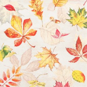Lunch Napkin - Scattered Foliage
