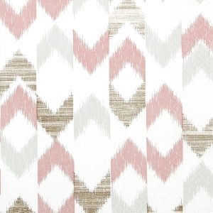 Lunch Napkin - Bamboo Ikat ROSE