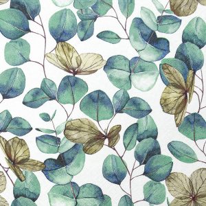 Lunch Napkin - Eucalyptus Leaves