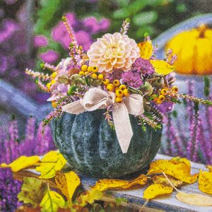 Lunch Napkin - Pumpkin Arrangement