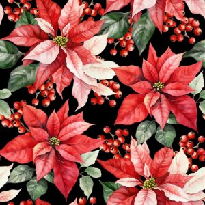 Lunch Napkin - Julestjerne black